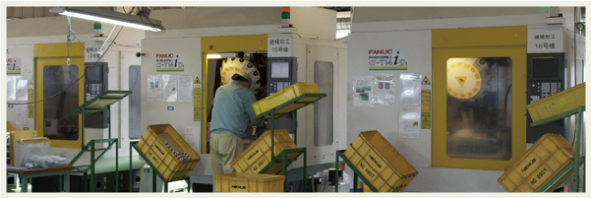 magnesium alloy products using a tapping machine